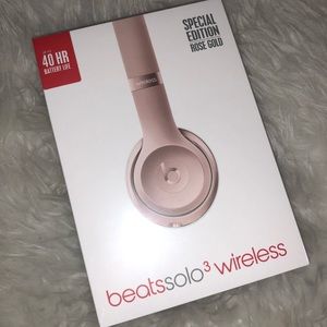 Beats Solo 3 Wireless Rose Gold